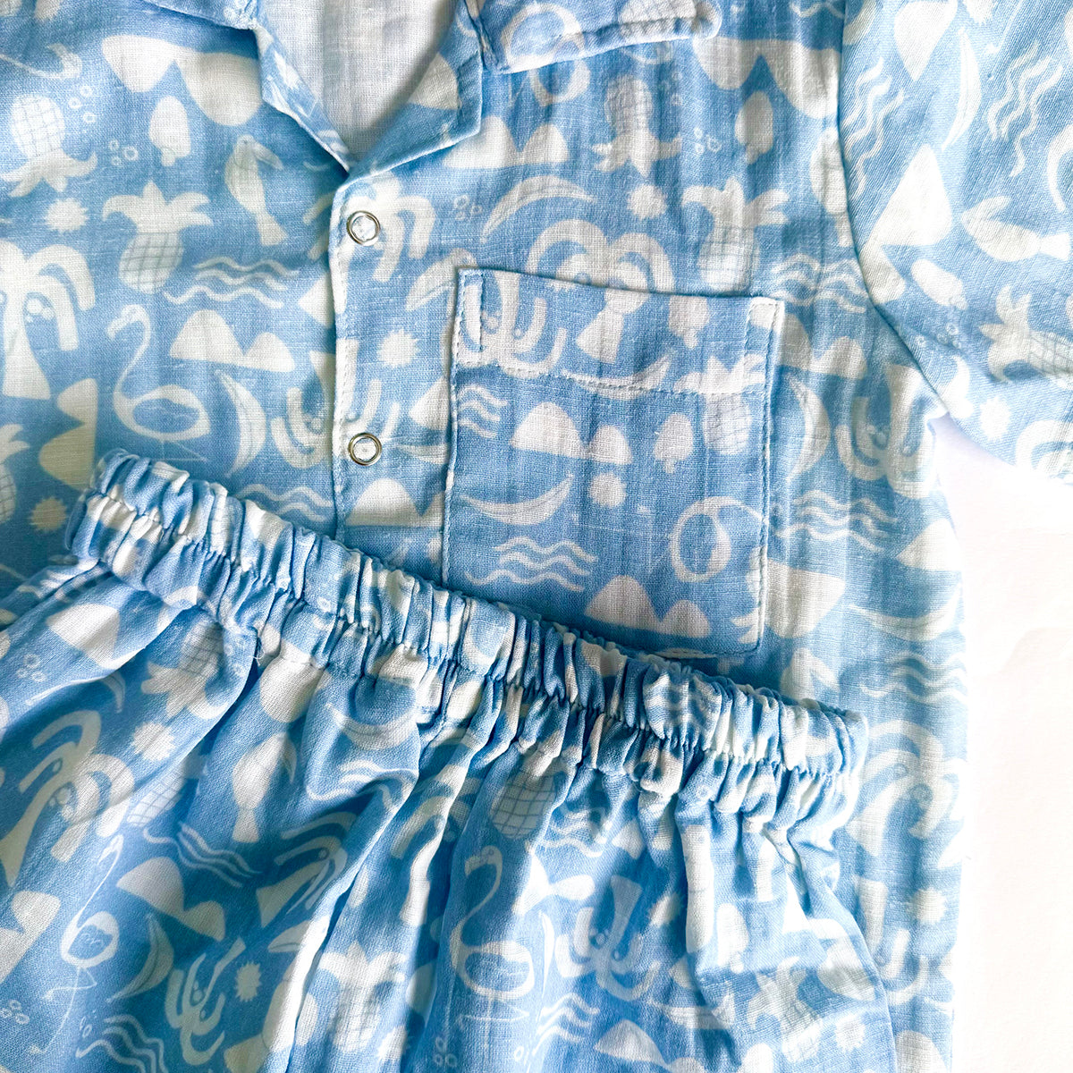 Boys Co-Ord Set- Tropical Vibes