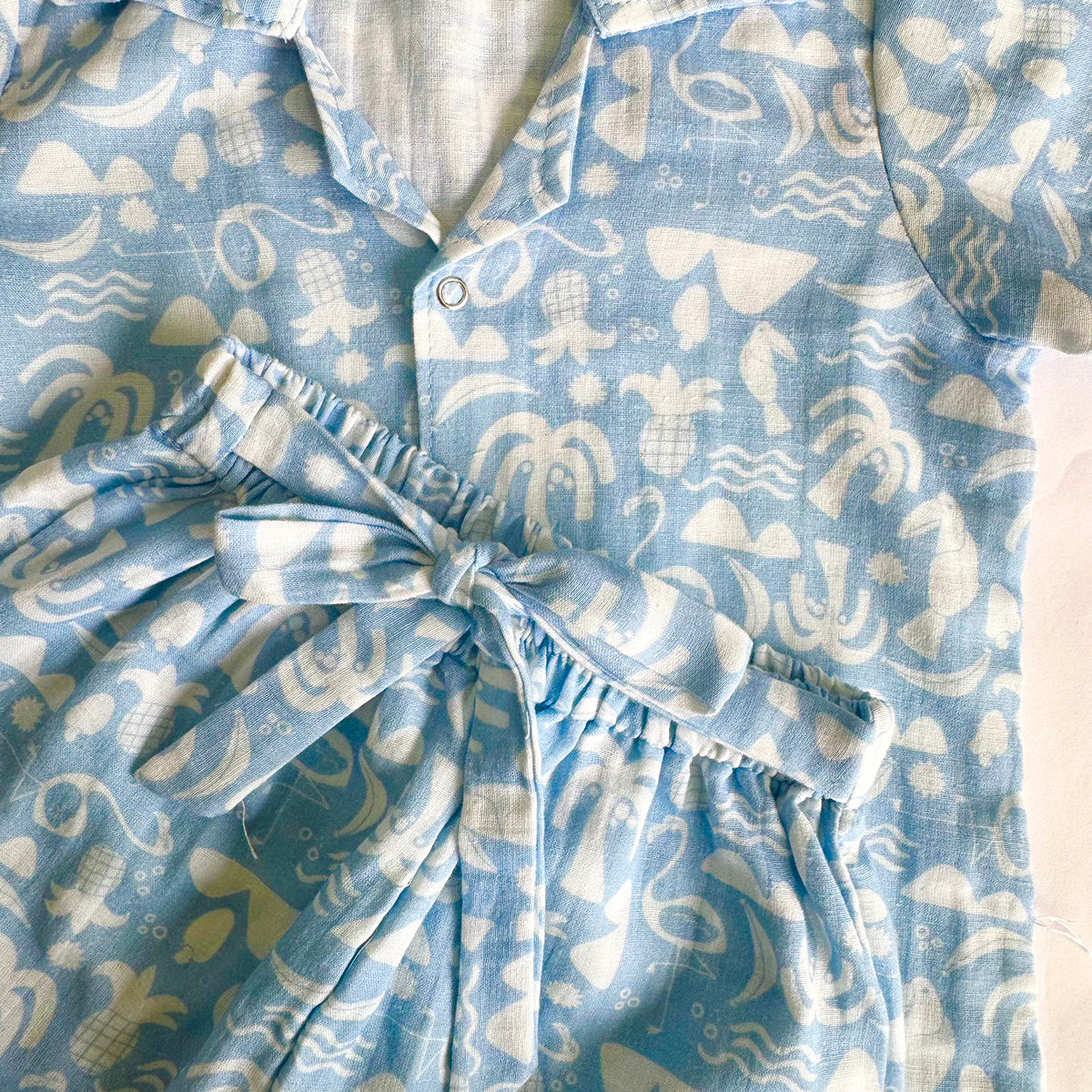 Girls Co-Ord Set- Tropical Vibes