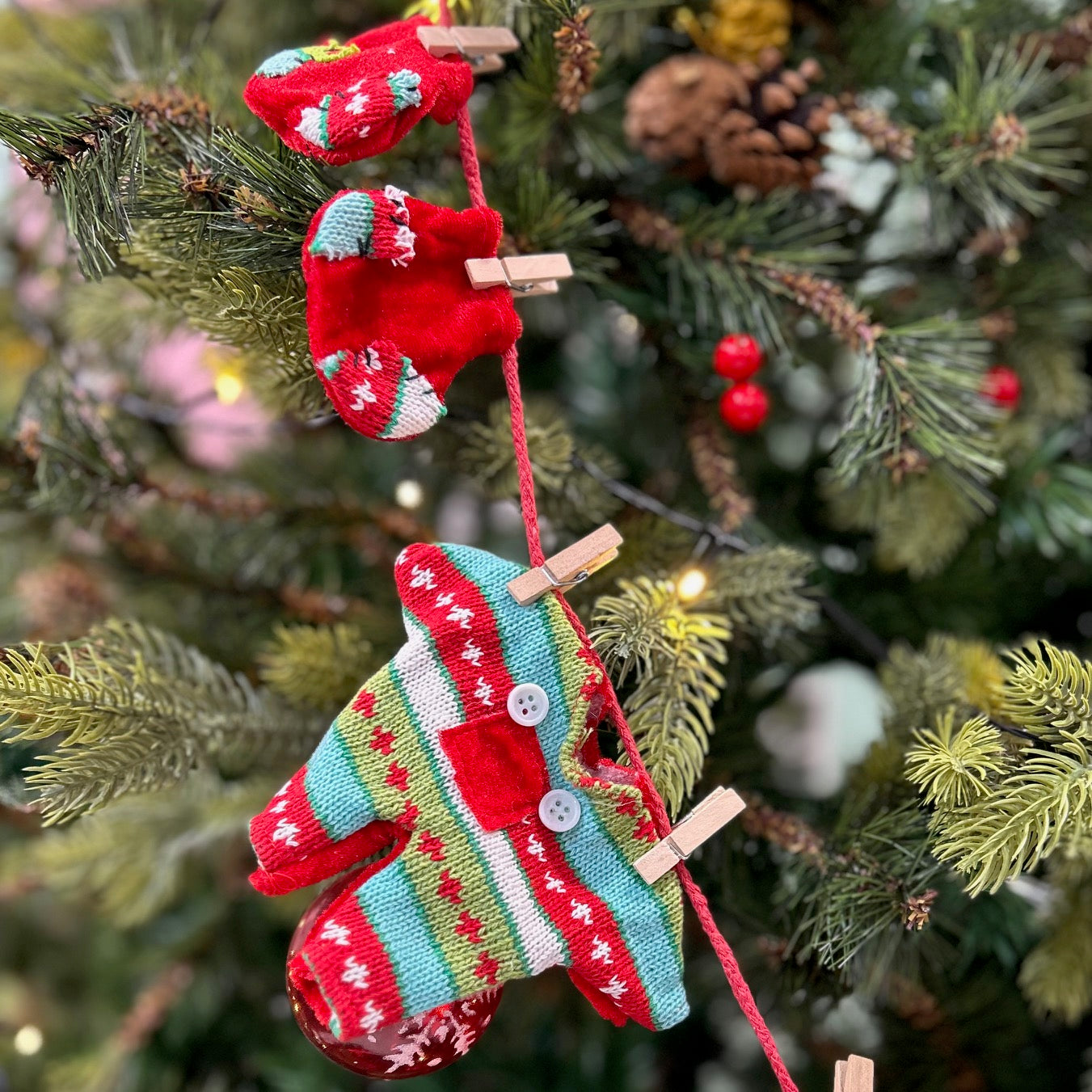 Holiday Attire Clothes Bunting