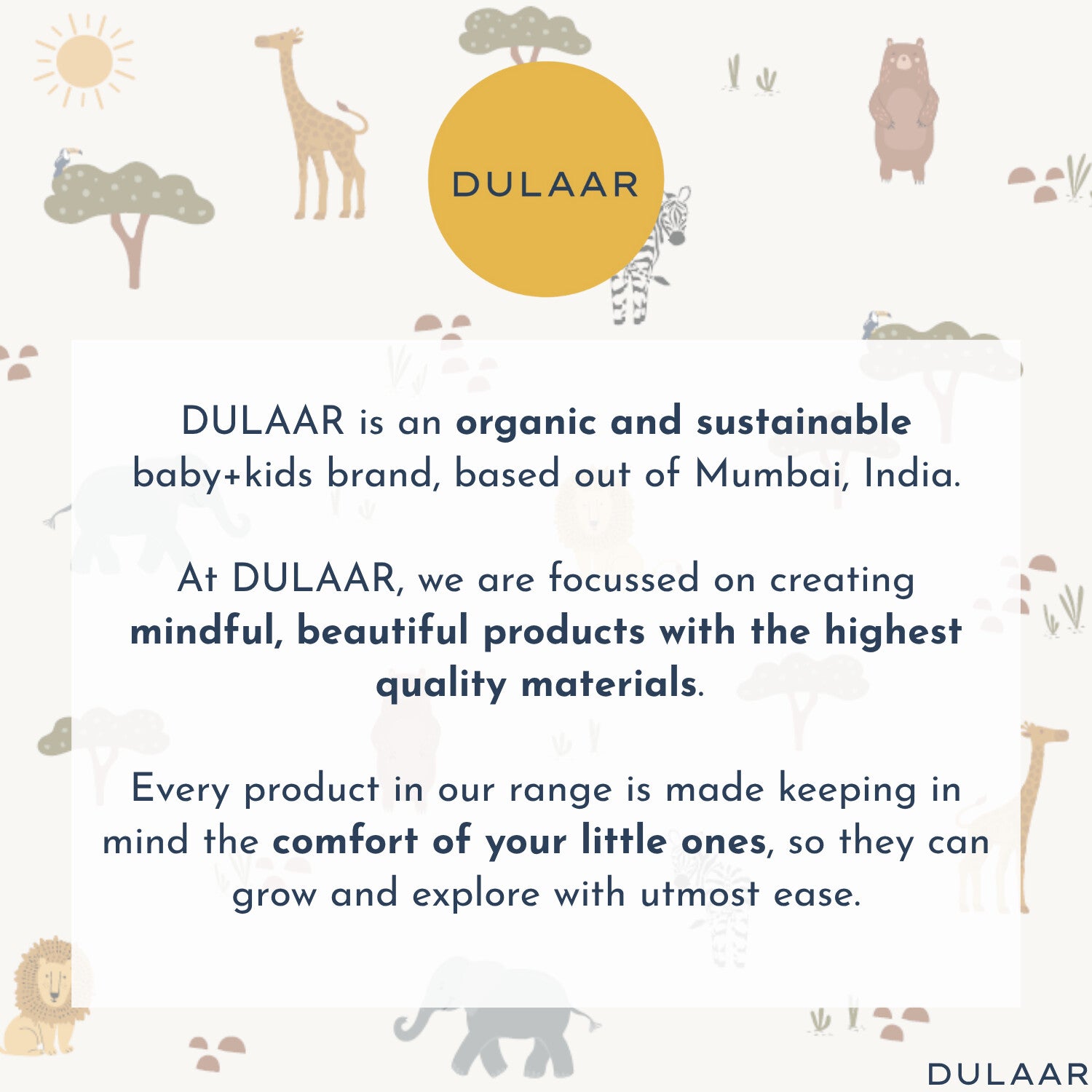 Organic Muslin Jhabla (Set of 3)