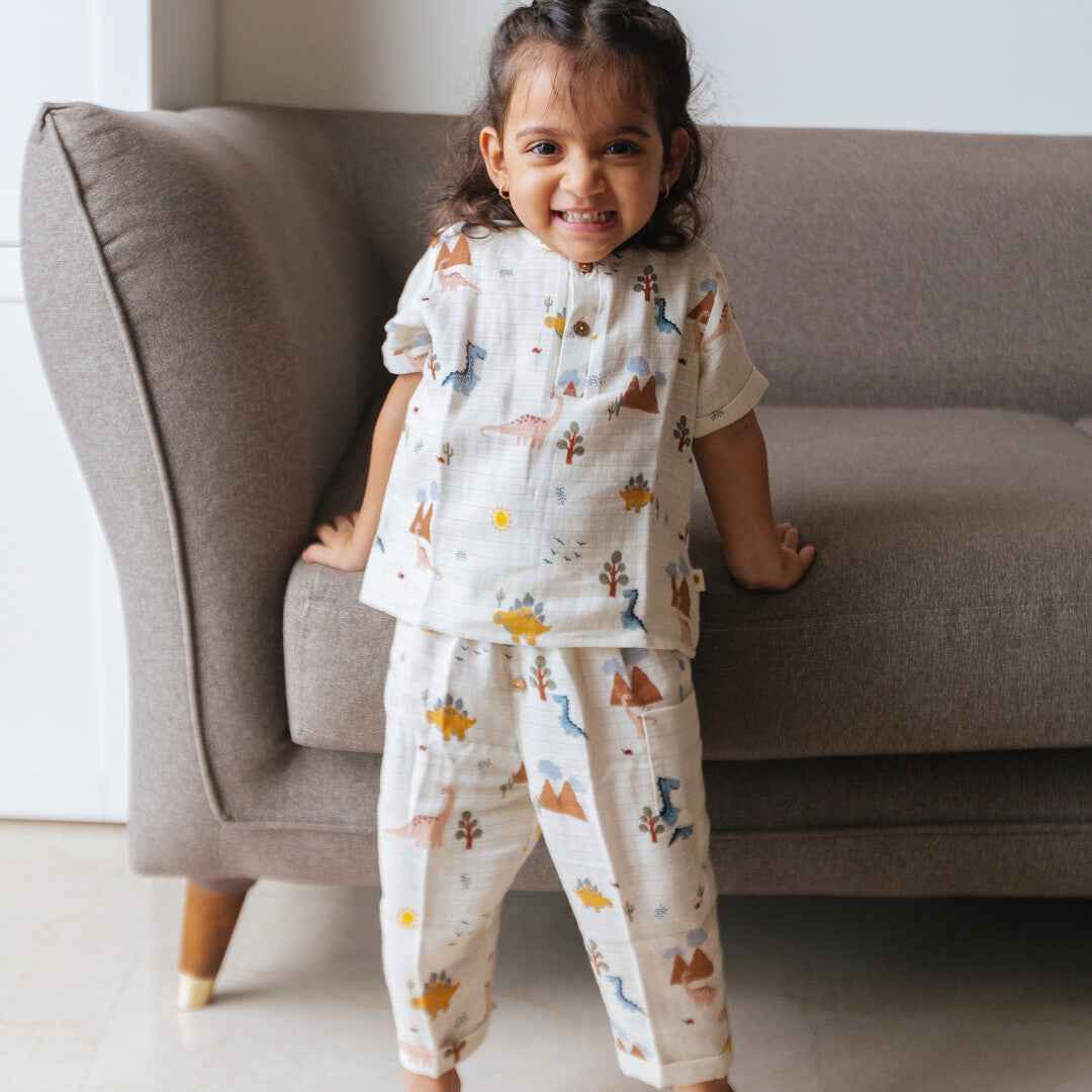 Organic Muslin Joggers Set