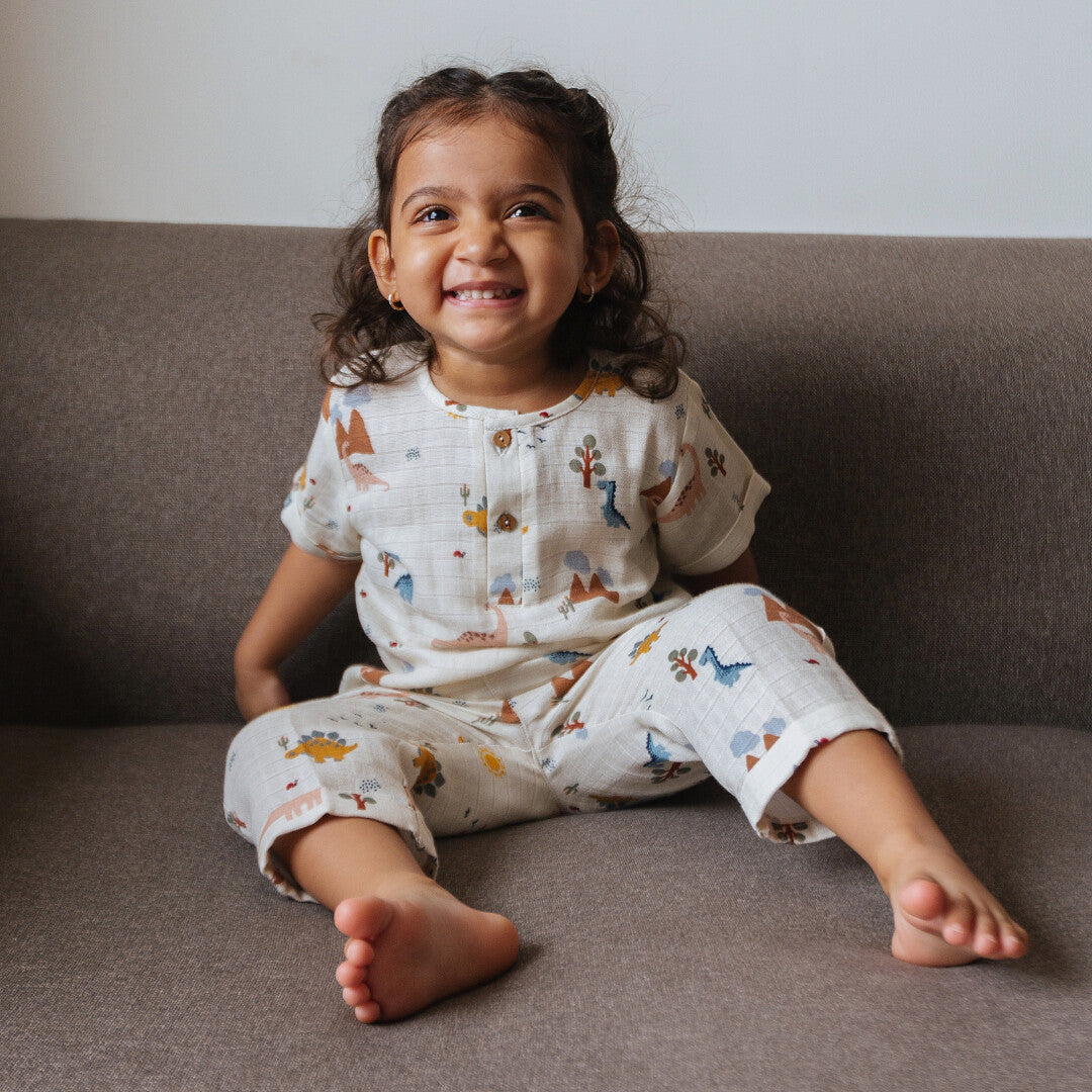 Organic Muslin Joggers Set