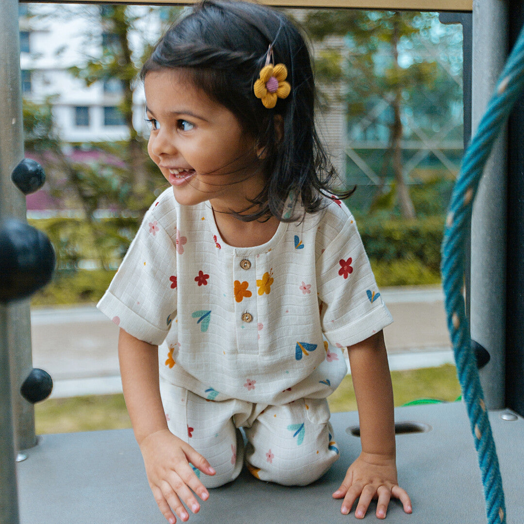 Organic Muslin Joggers Set