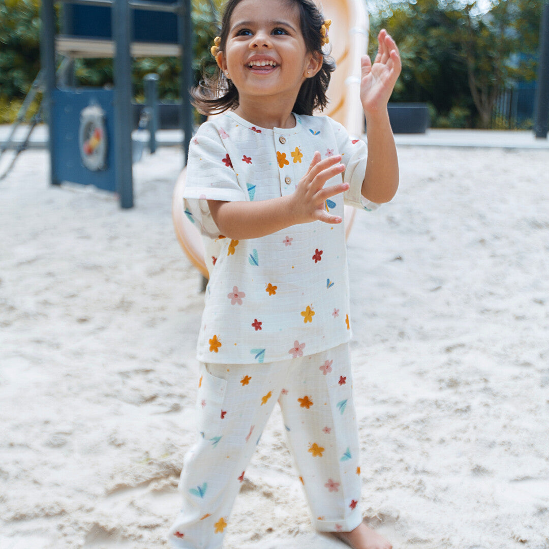Organic Muslin Joggers Set