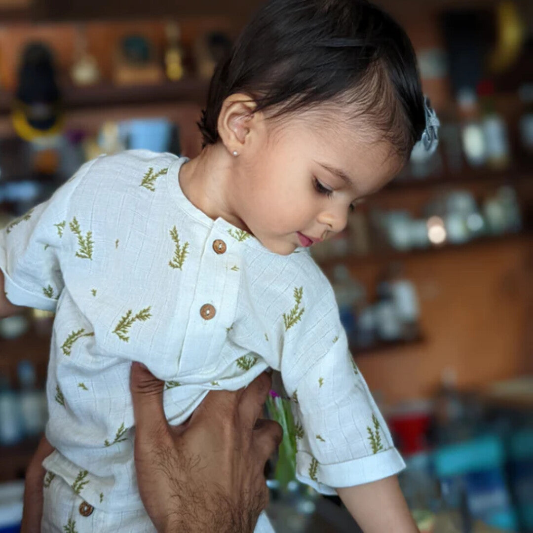 Organic Muslin Joggers Set