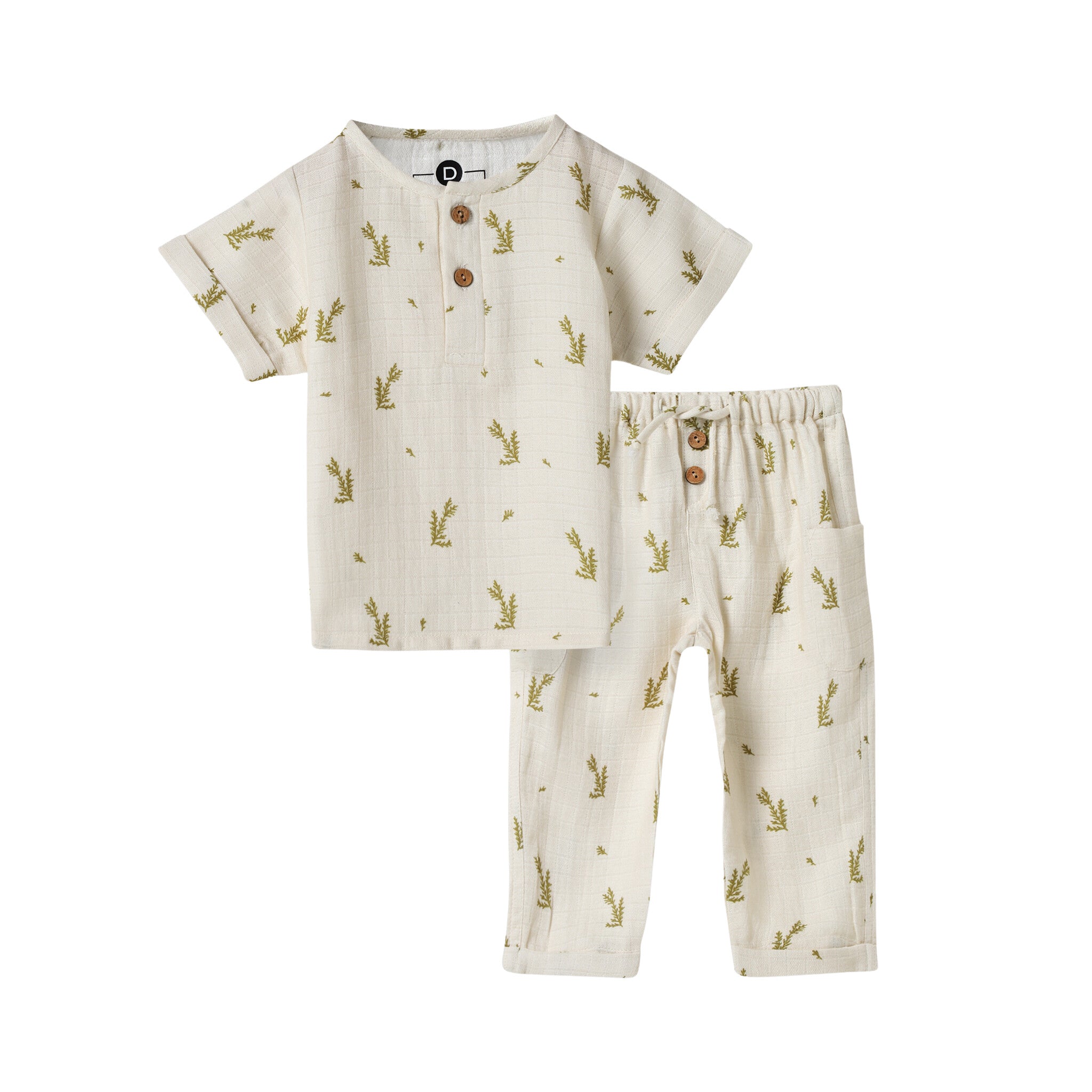 Organic Muslin Joggers Set