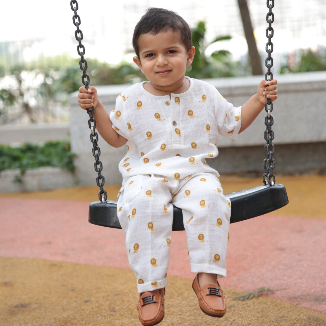 Organic Muslin Joggers Set