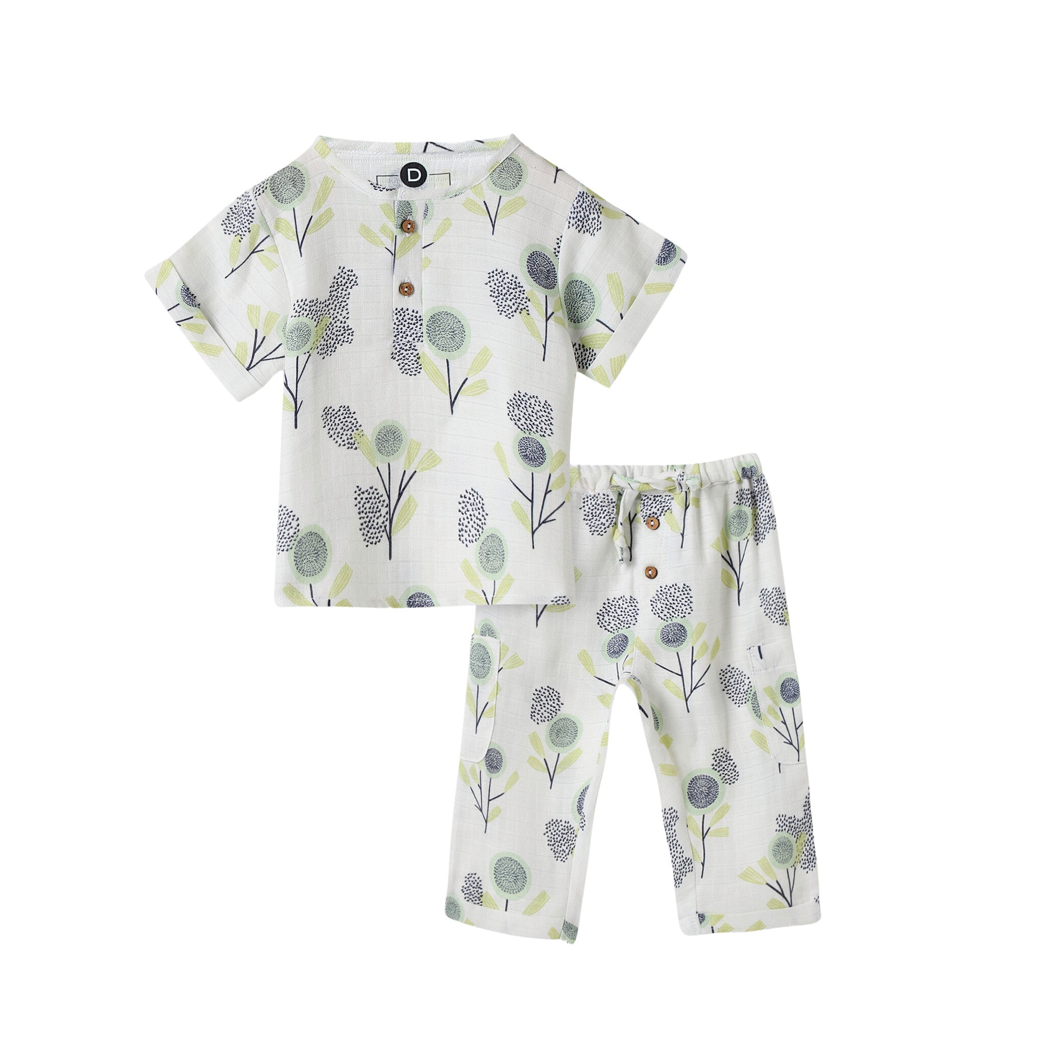 Organic Muslin Joggers Set