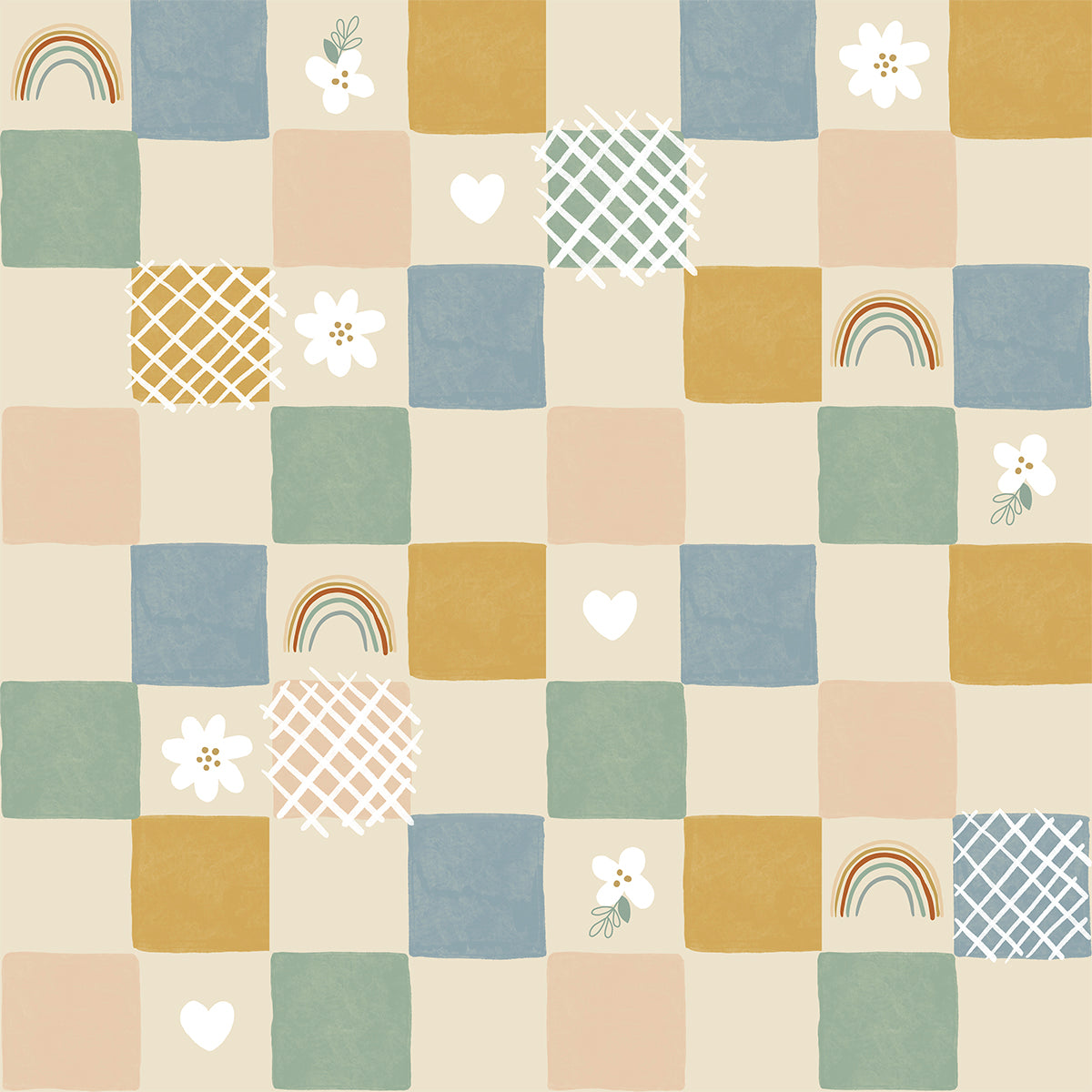 Boys Co-Ord Set- Boho Checks