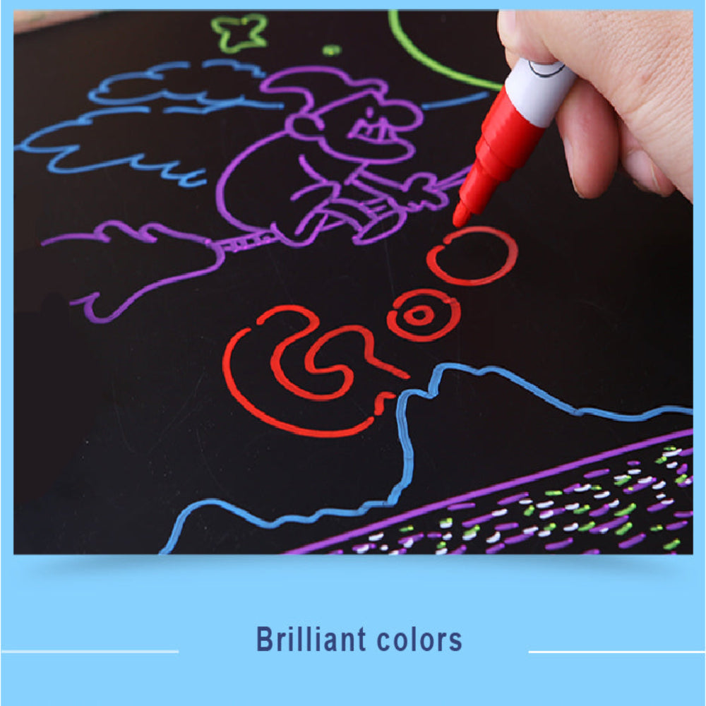 Jar Melo Liquid Chalk Markers -6 Colors-Arts & Crafts-Jarmelo-Toycra