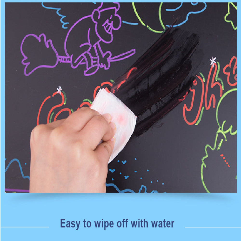 Jar Melo Liquid Chalk Markers -6 Colors-Arts & Crafts-Jarmelo-Toycra