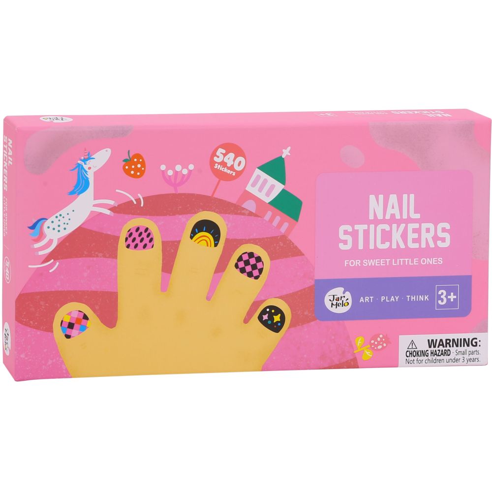 Jar Melo Nail Sticker For Sweet Little Ones-Arts & Crafts-Jarmelo-Toycra