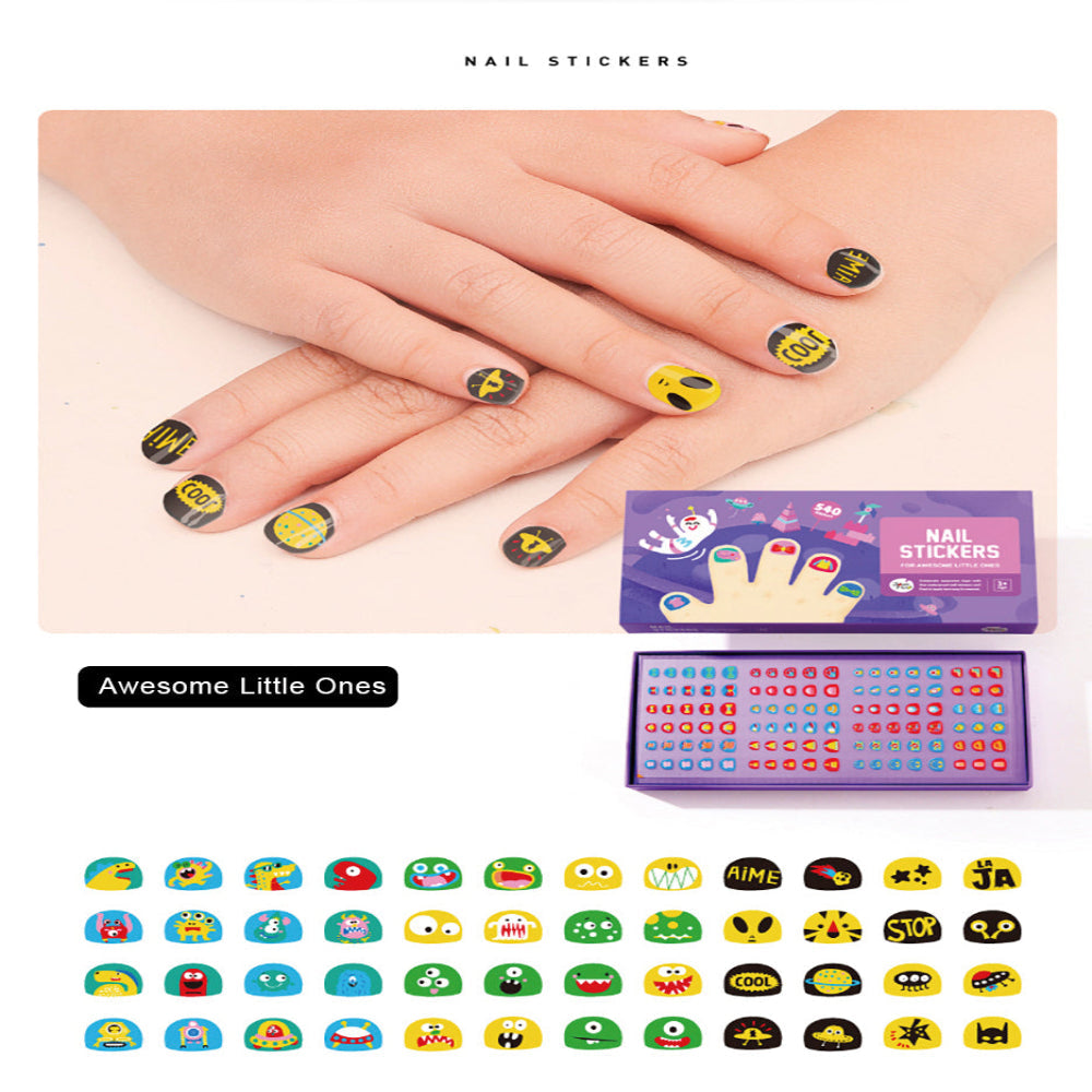 Jar Melo Nail Stickers- For Awesome Little Ones-Arts & Crafts-Jarmelo-Toycra