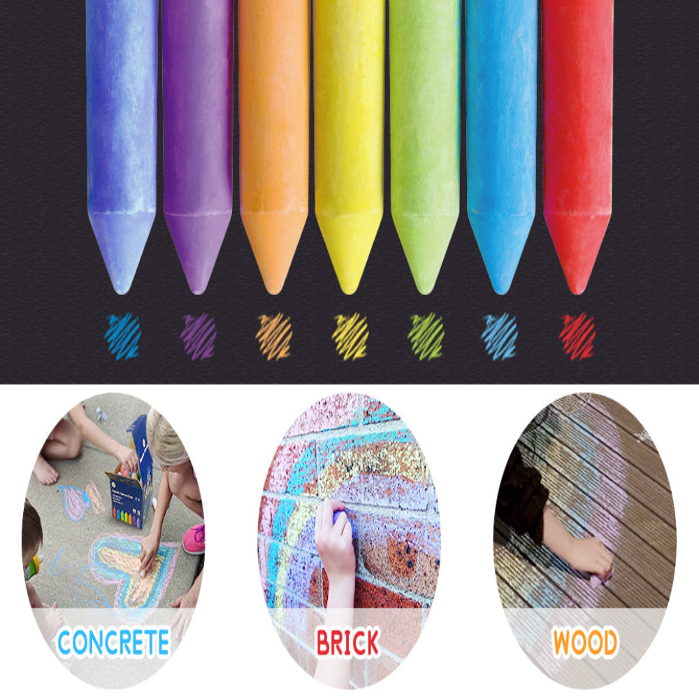 Jar Melo Washable Chalks Set of 15 Colors-Arts & Crafts-Jarmelo-Toycra