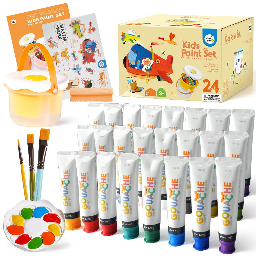 Jar Melo Washable Kids Paint Set - Gouache Paint-Arts & Crafts-Jarmelo-Toycra