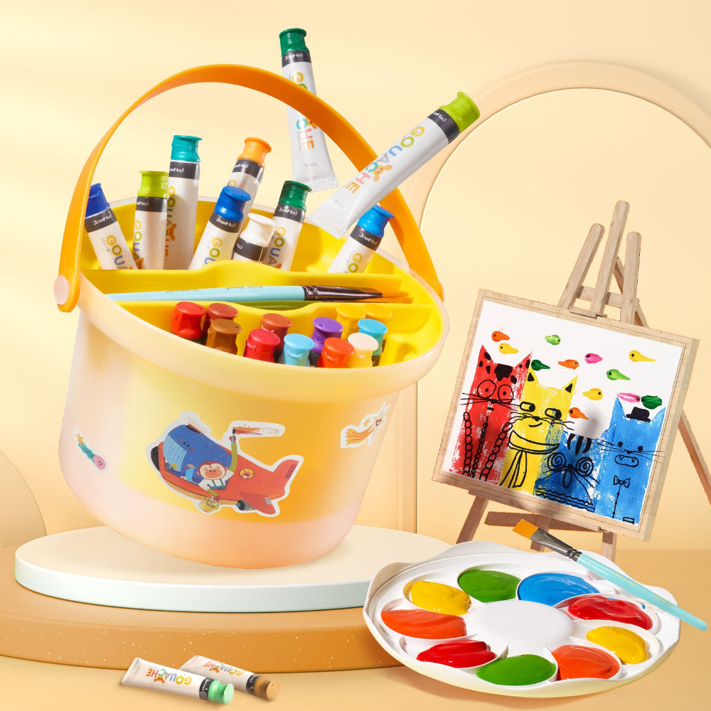 Jar Melo Washable Kids Paint Set - Gouache Paint-Arts & Crafts-Jarmelo-Toycra