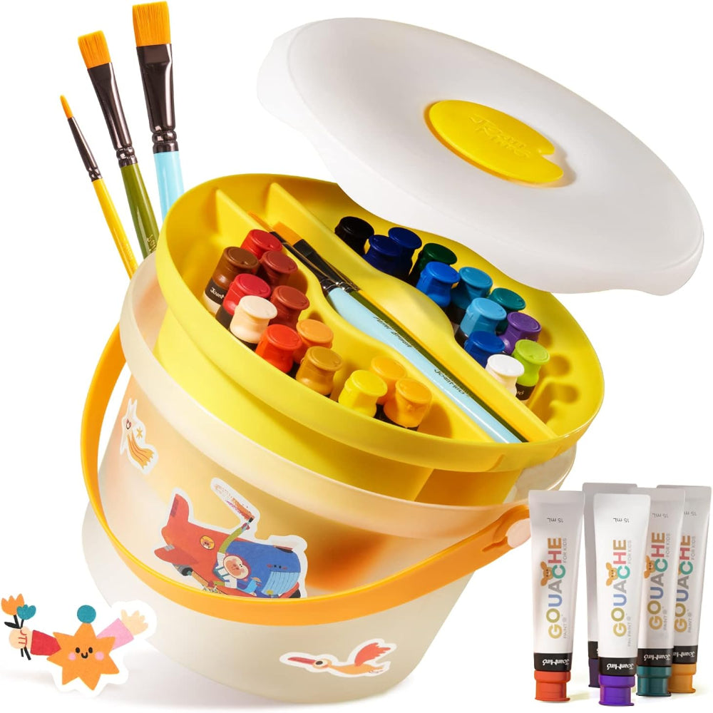 Jar Melo Washable Kids Paint Set - Gouache Paint-Arts & Crafts-Jarmelo-Toycra