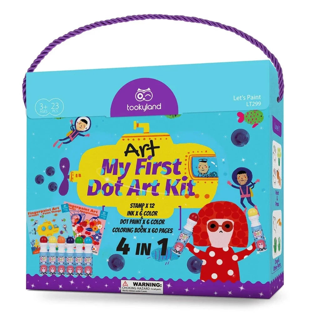 Jarmelo My First Dot Art Kit-Arts & Crafts-Jarmelo-Toycra