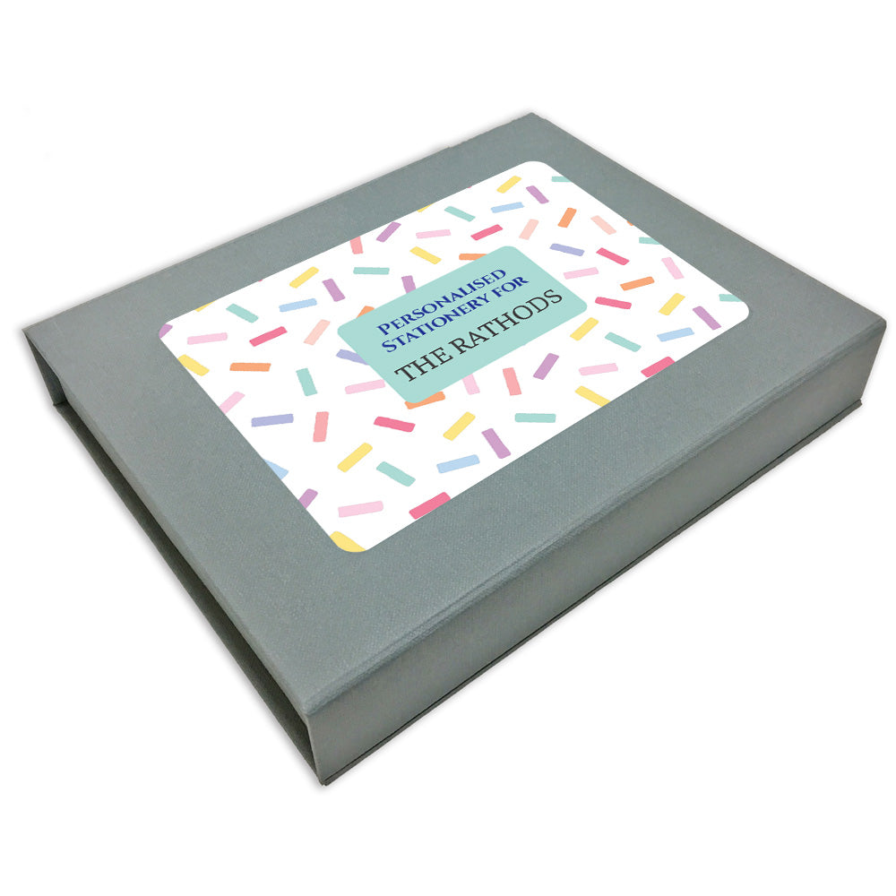 Personalized Stationery Gift Set - Set of 24 or 48