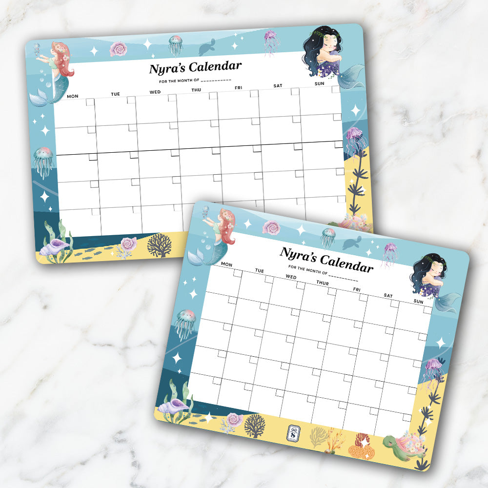 Personalised Kids Calendar - Wallboard