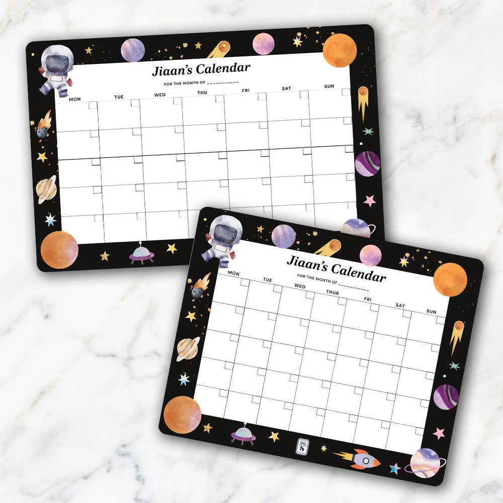 Personalised Kids Calendar - Wallboard