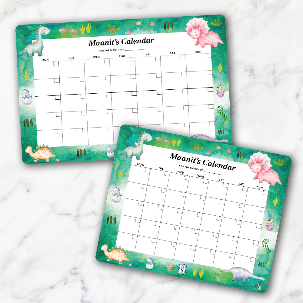 Personalised Kids Calendar - Wallboard