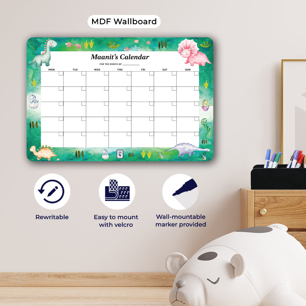 Personalised Kids Calendar - Wallboard
