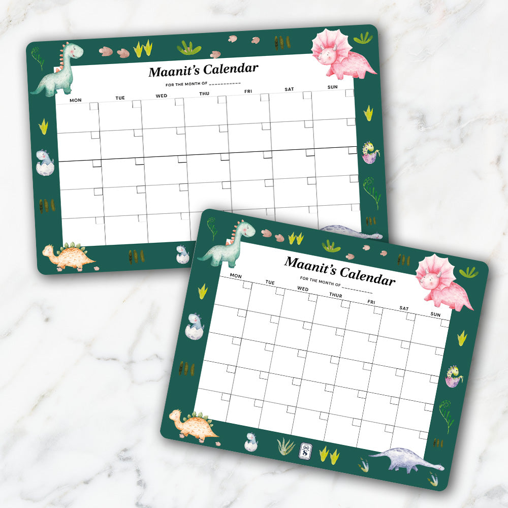 Personalised Kids Calendar - Wallboard