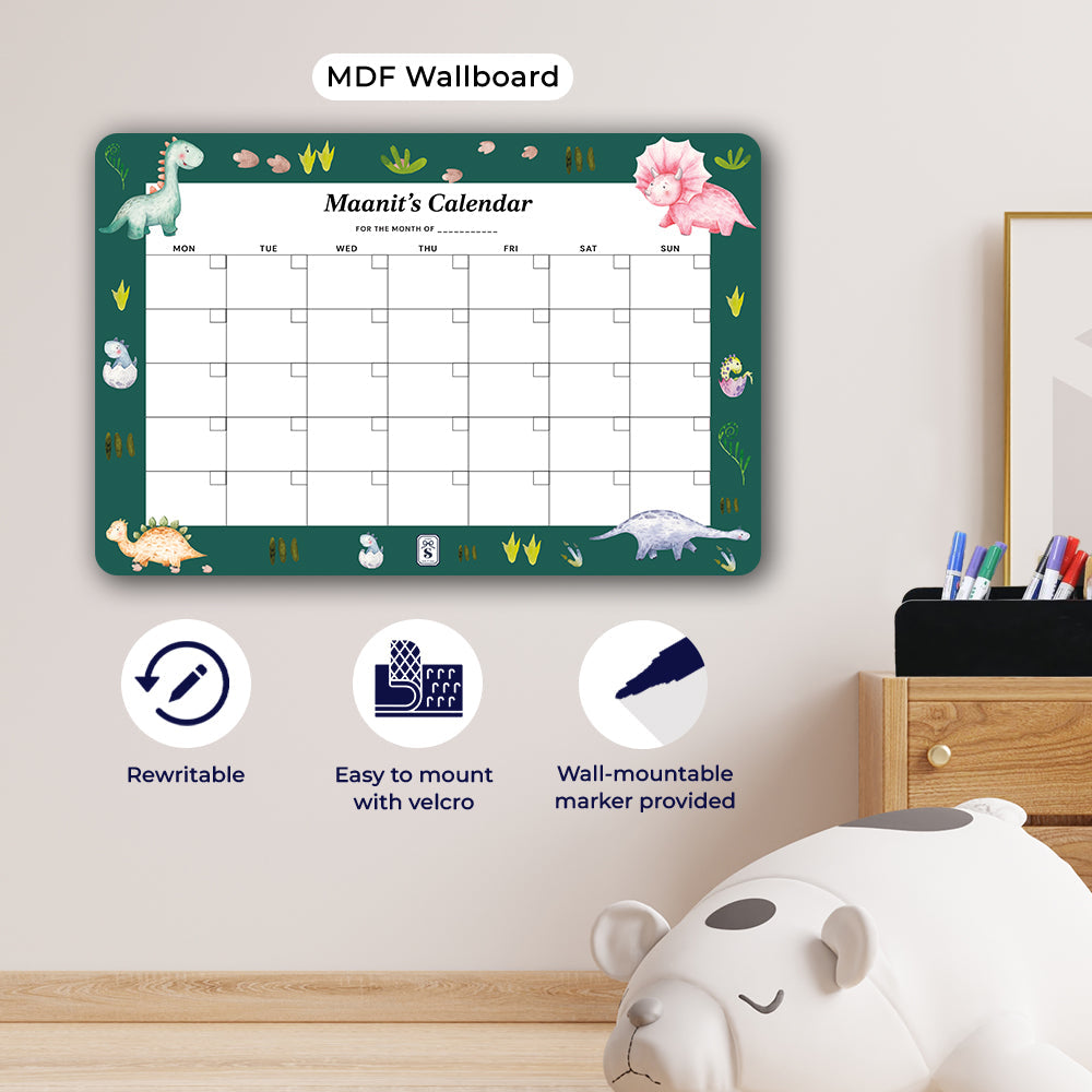 Personalised Kids Calendar - Wallboard