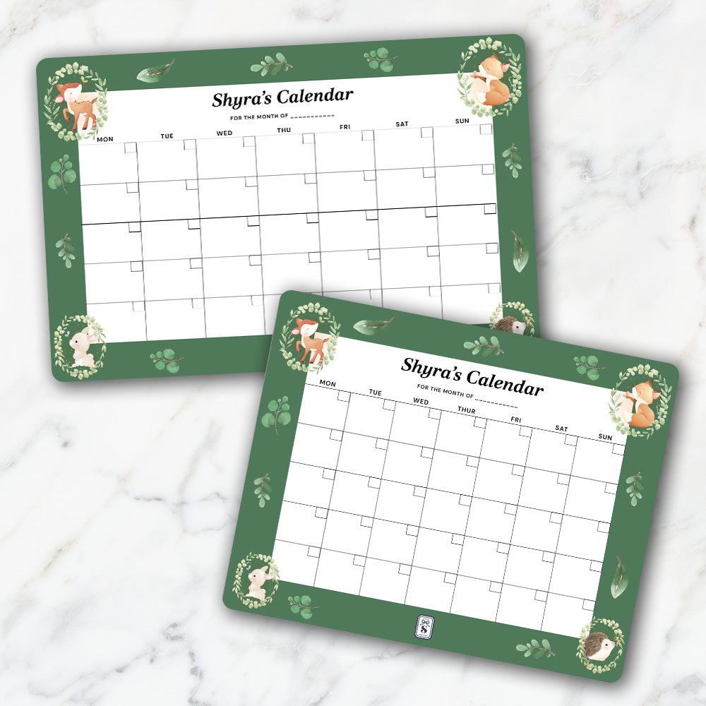 Woodland Wonders Kids Calendar