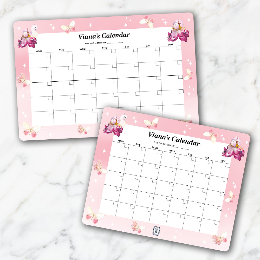 Personalised Kids Calendar - Wallboard