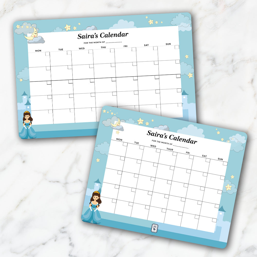 Princess Kids Calendar