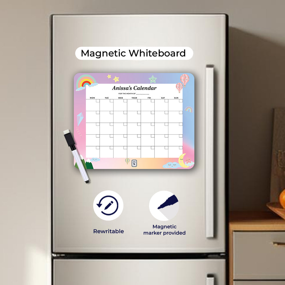 Personalised Kids Calendar - Wallboard
