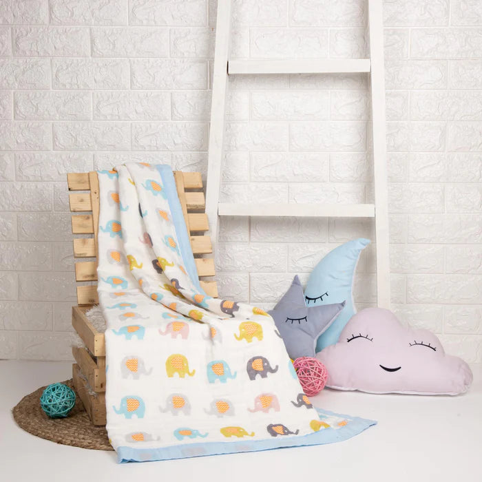 Quilted Muslin Blanket
