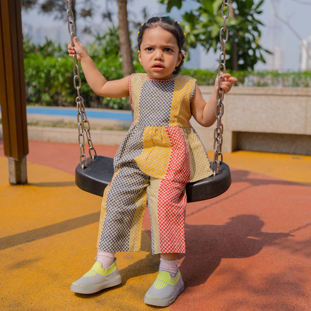 Cotton Linen Top & Pants Co-ord Set | Hand-Block Printed