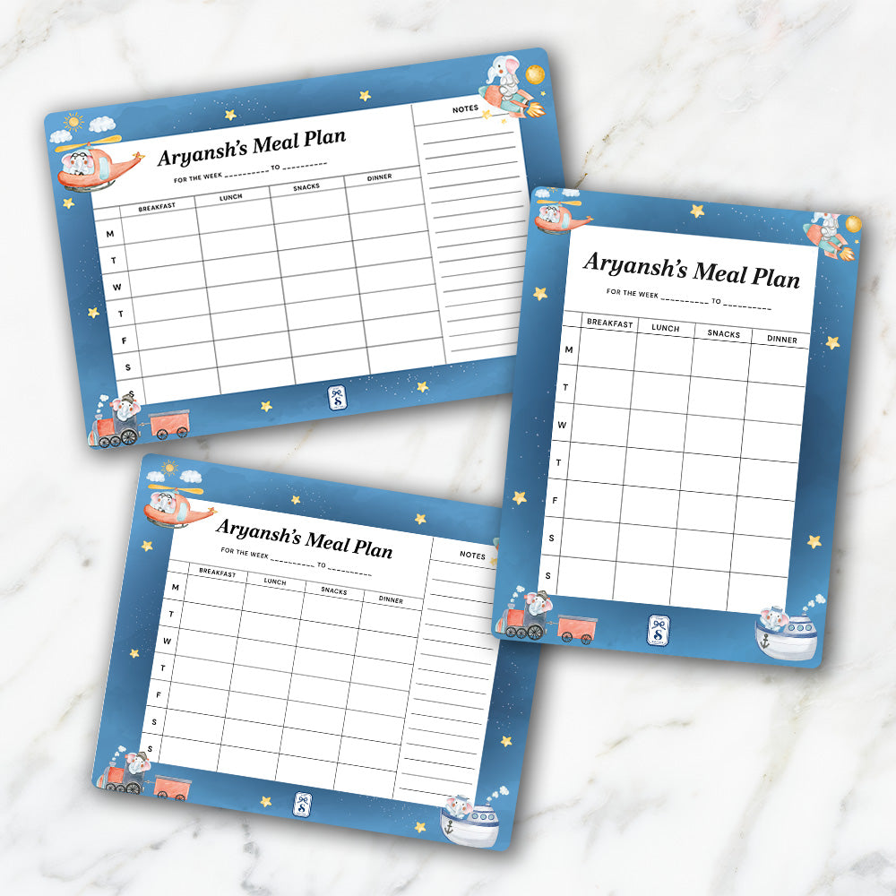 Captain Ellie Kids Meal Planner