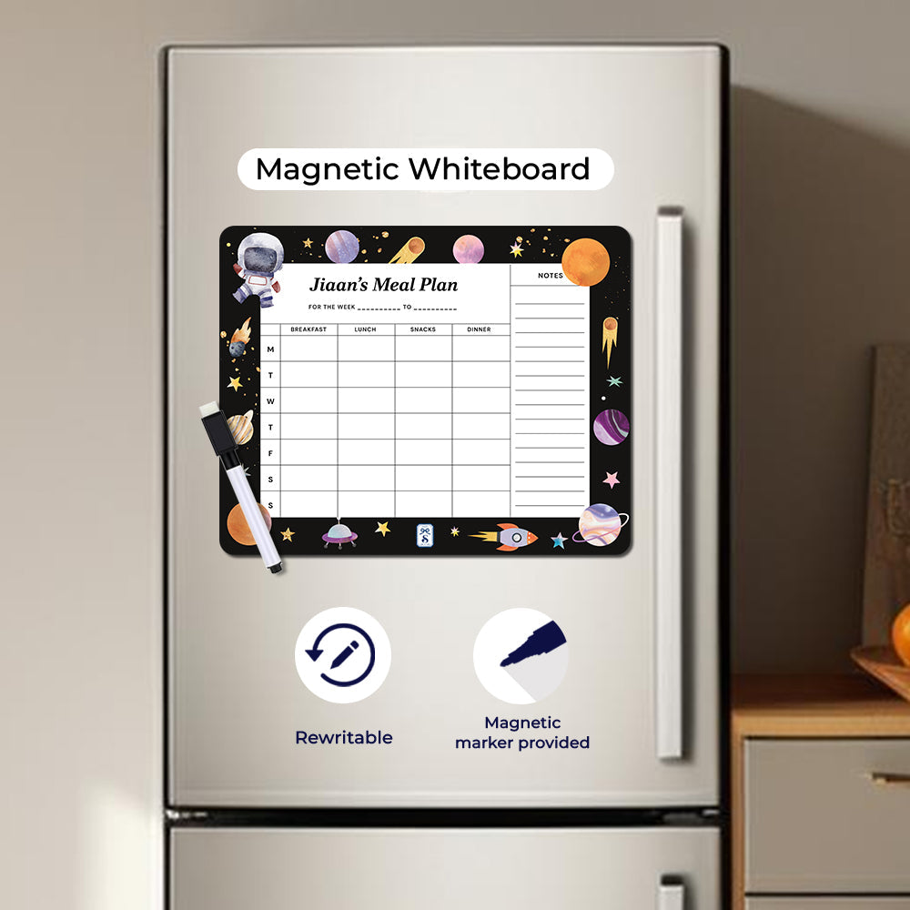 Personalised Kids Meal Planner - Magnet