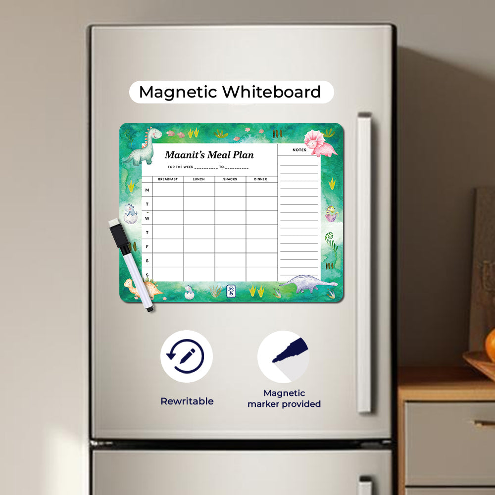 Personalised Kids Meal Planner - Magnet