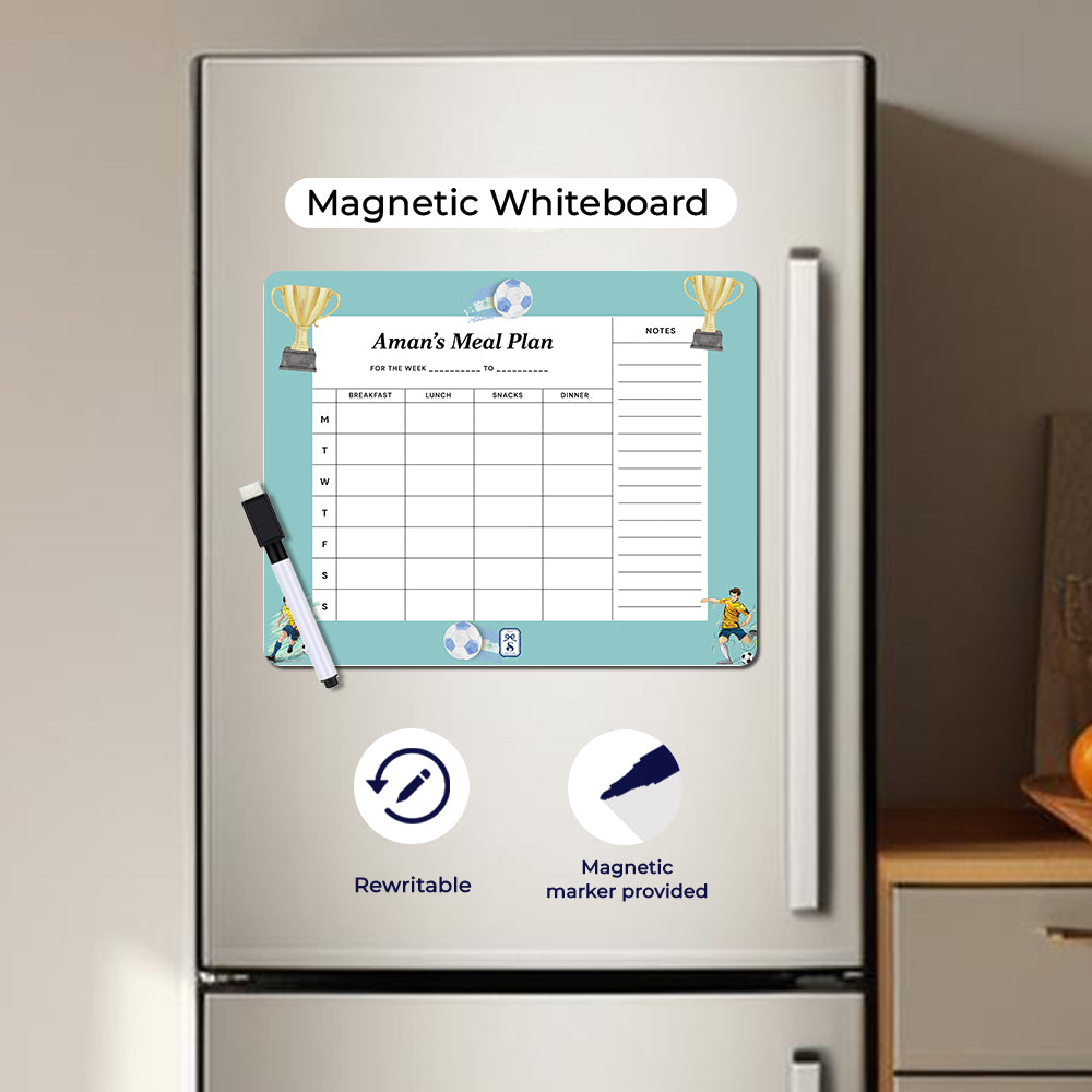 Personalised Kids Meal Planner - Magnet