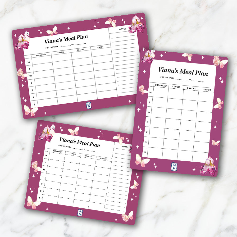 Personalised Kids Meal Planner - Magnet