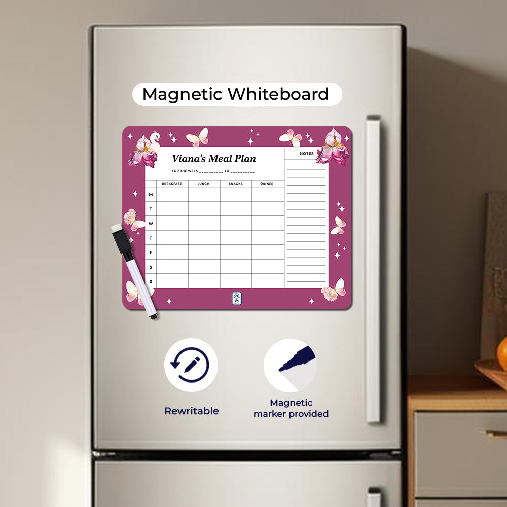 Personalised Kids Meal Planner - Magnet