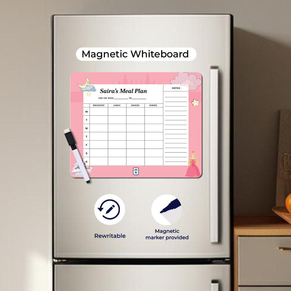 Personalised Kids Meal Planner - Magnet