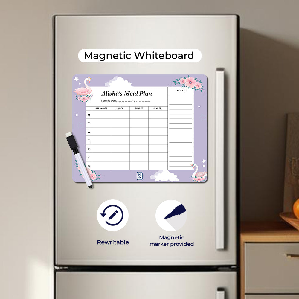 Personalised Kids Meal Planner - Magnet
