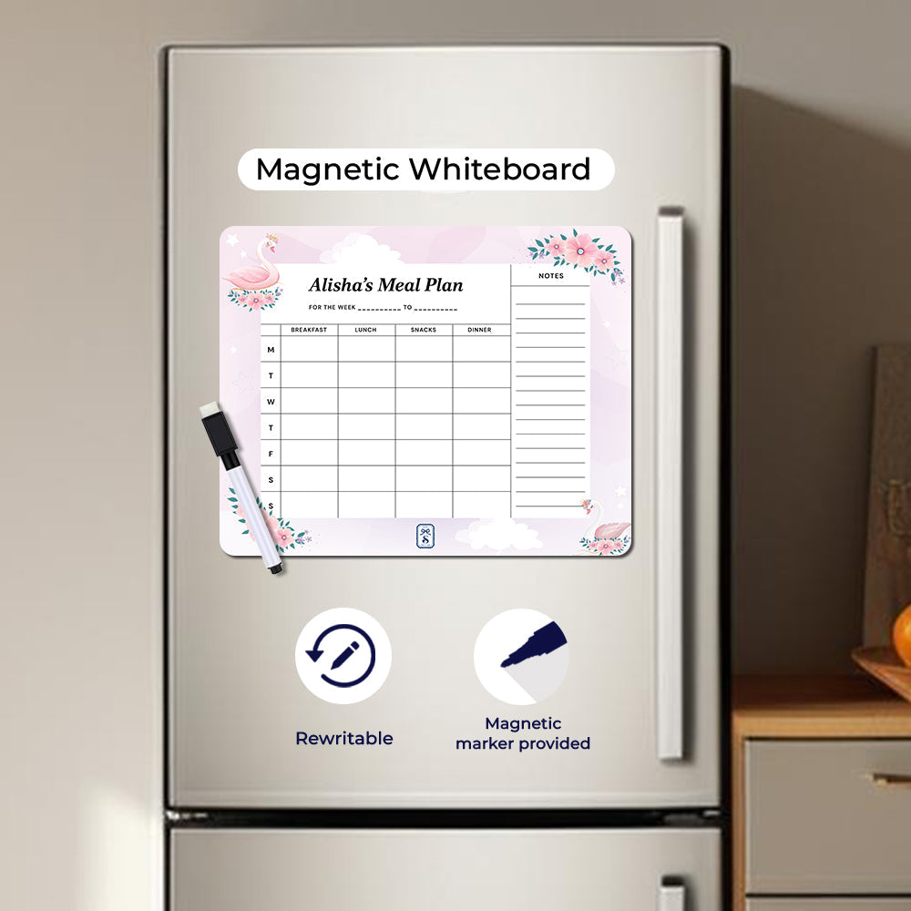Personalised Kids Meal Planner - Magnet