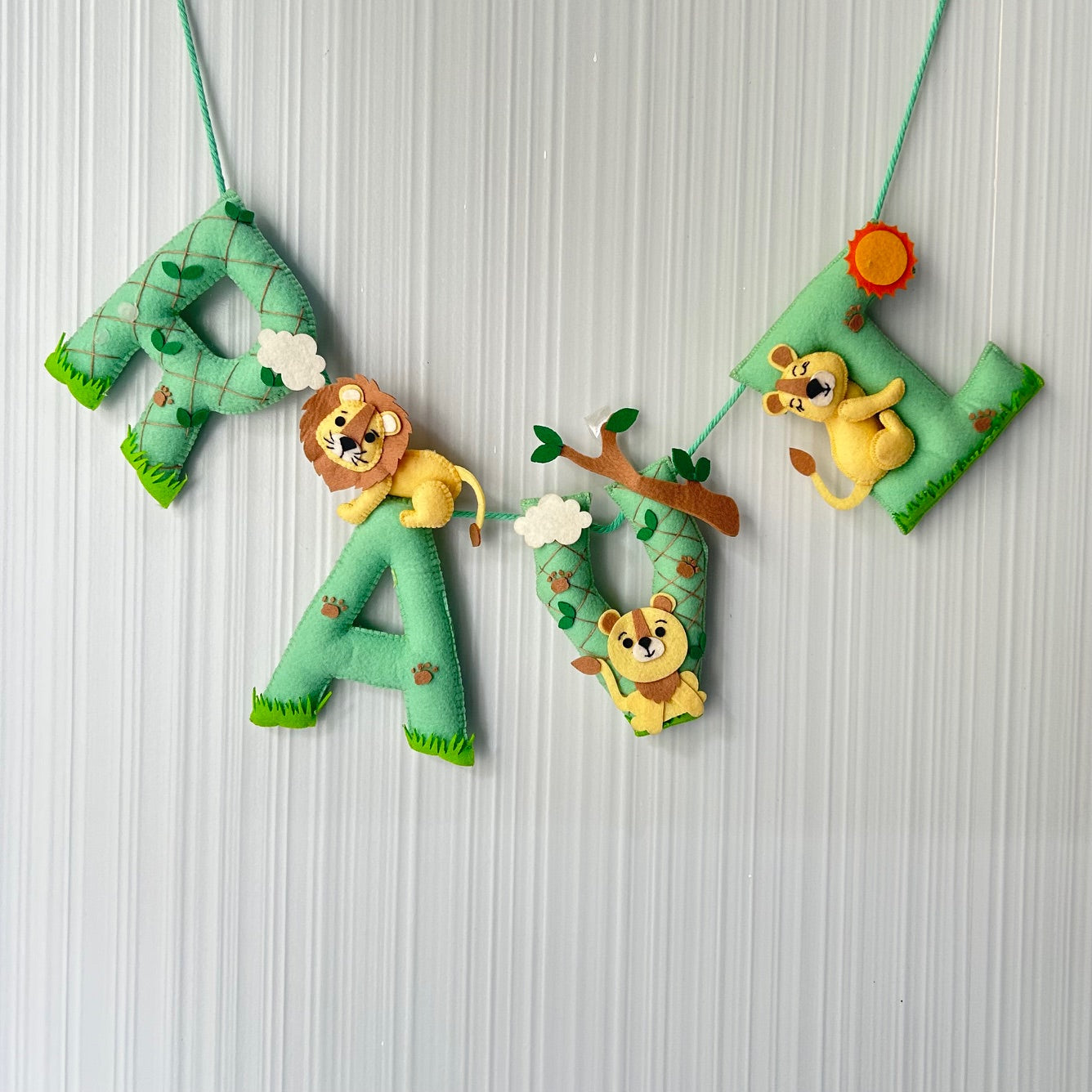 King of the Jungle Name Bunting/Garland