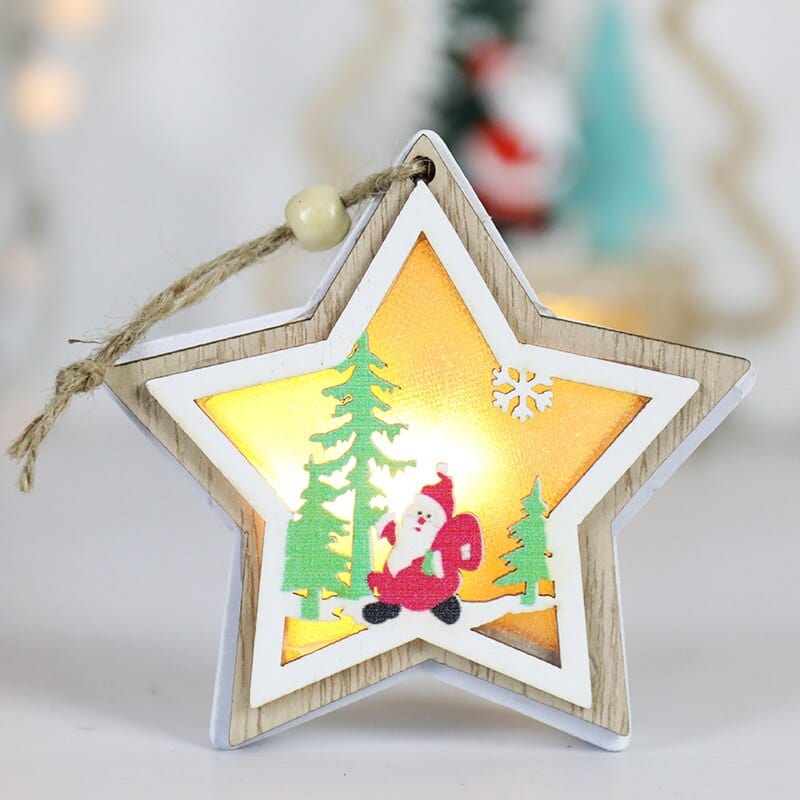 Pearl Light Charm- Santa