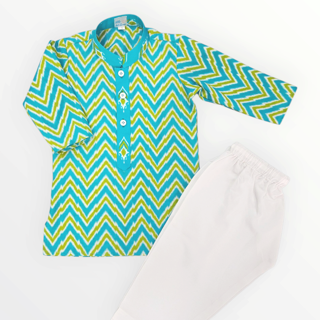 Kurta Set With Piping