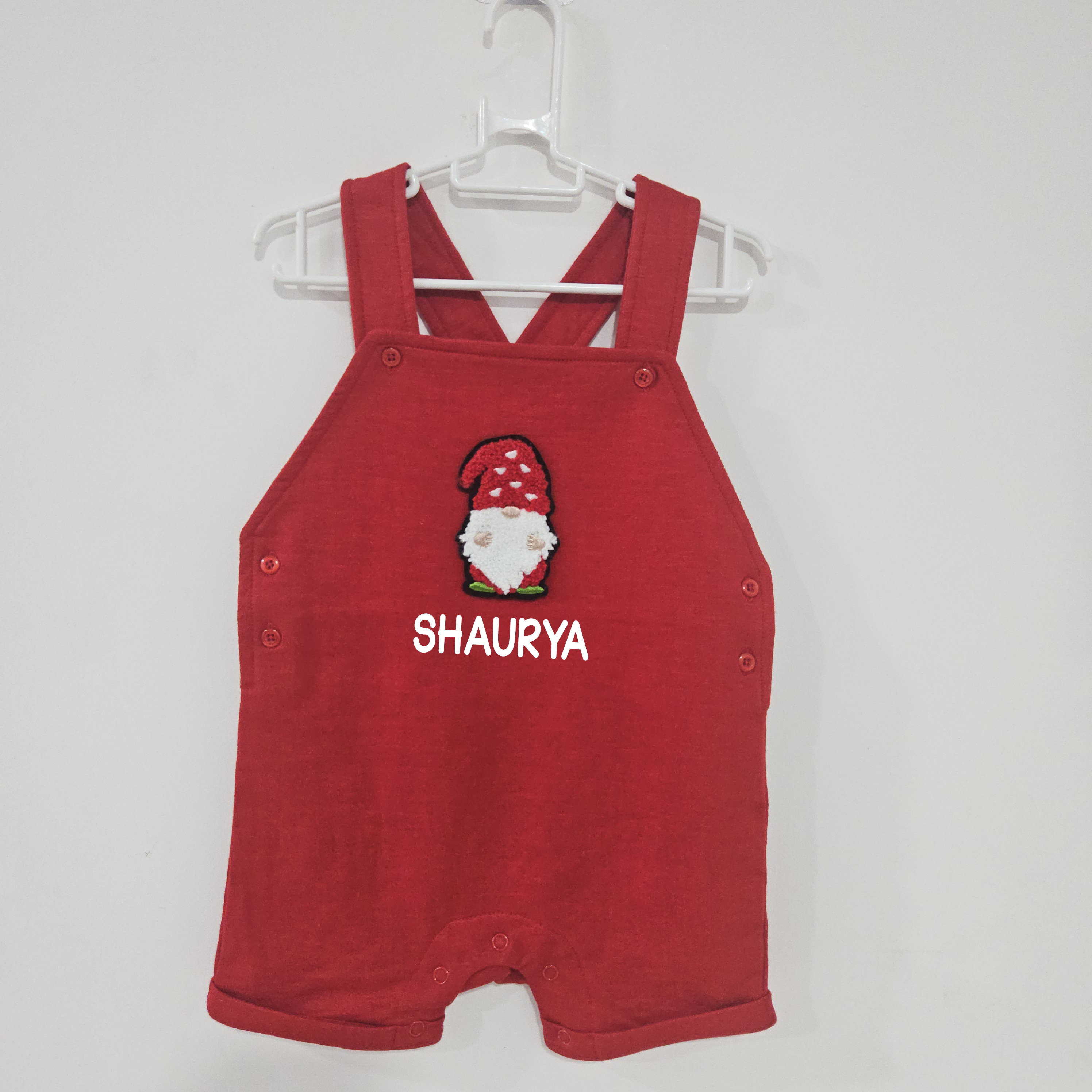 Christmas Red Dungaree (Santa)