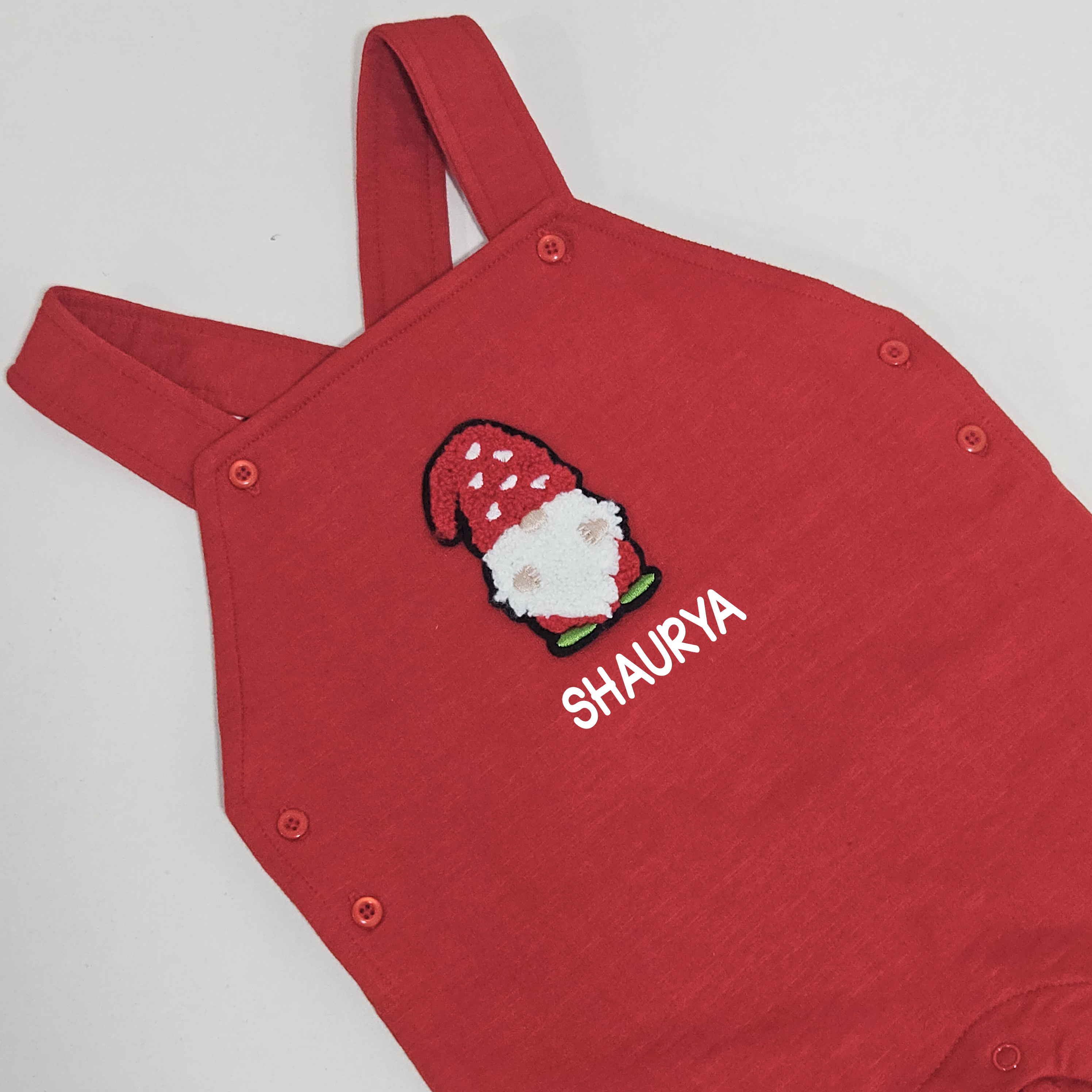 Christmas Red Dungaree (Santa)