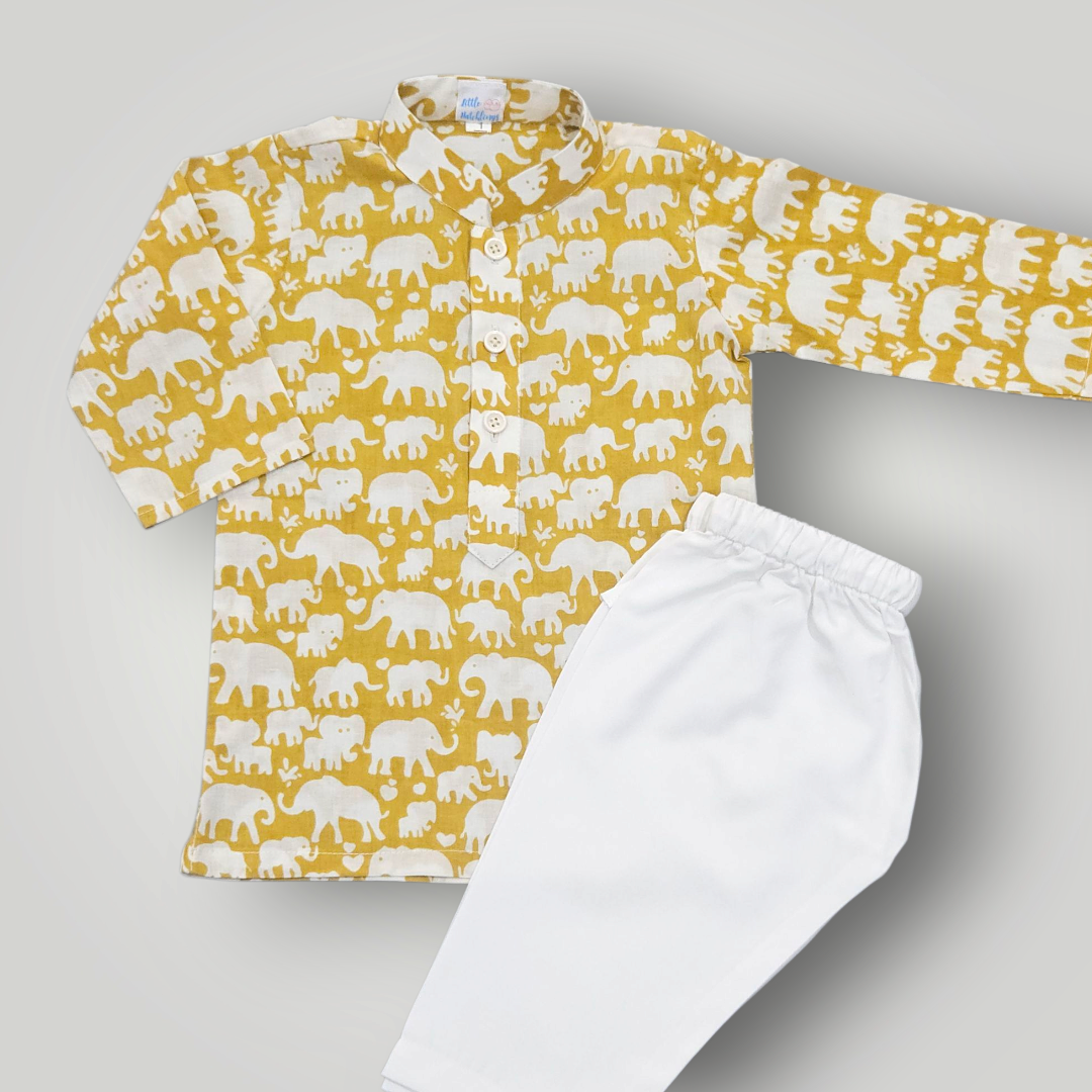 Kurta Set With Piping